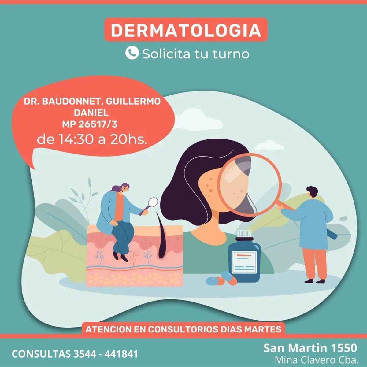 Dermatología - InfoGuia Traslasierra - Dermatología