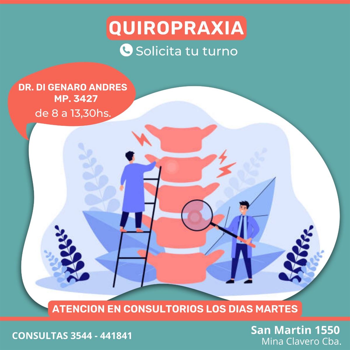 Quiropraxia - InfoGuia Traslasierra - Quiropraxia