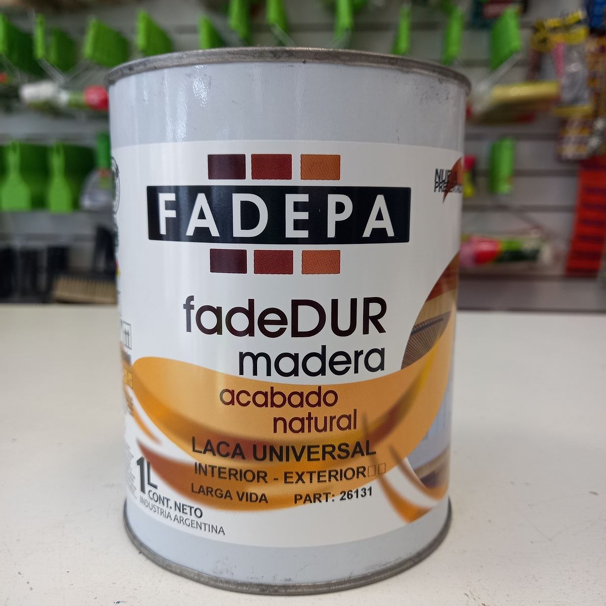 Laca Universal para maderas Fadepa - InfoGuia Traslasierra - Laca Universal para madera