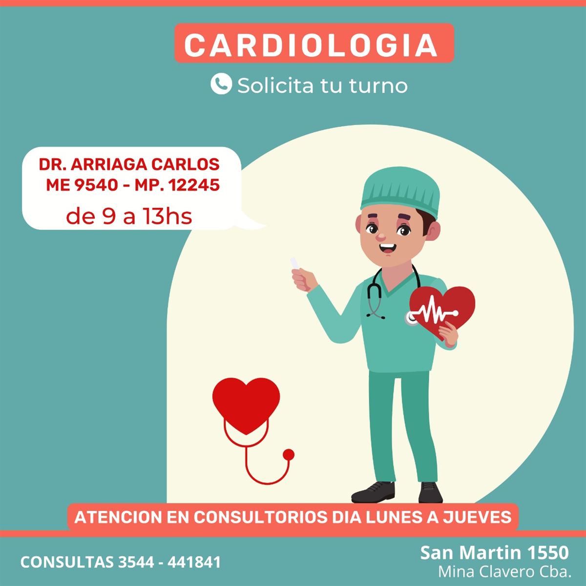 Cardiología - InfoGuia Traslasierra - Cardiología