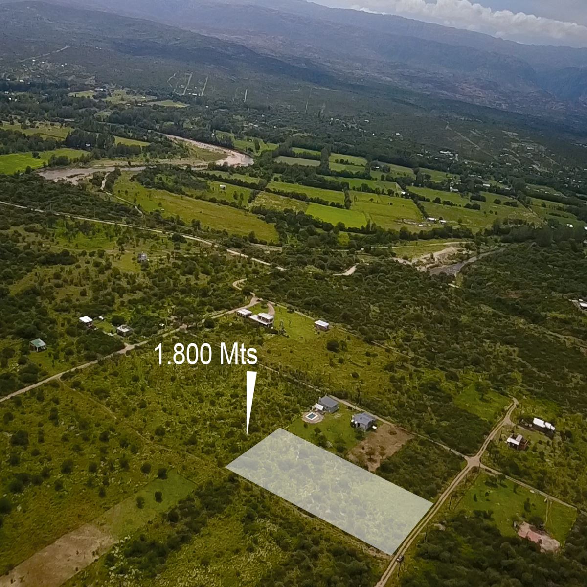 1800 metros, 2 lotes juntos, llegando a Las Maravillas - InfoGuia Traslasierra - 2 lotes juntos de 900 metros cada uno