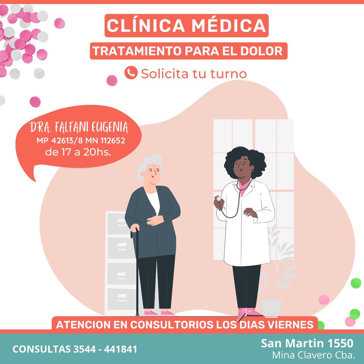 Clínica Médica - Tratamiento del Dolor - InfoGuia Traslasierra - Clínica Médica - Tratamiento del Dolor
