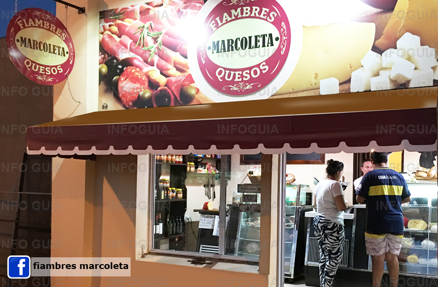 Fiambres Marcoleta - Salames, jamones, quesos aptos para celíacos. Productos típicos de la región. Cerveza y fernet artesanales de Traslasierra. Selección de sándwich de pan casero.