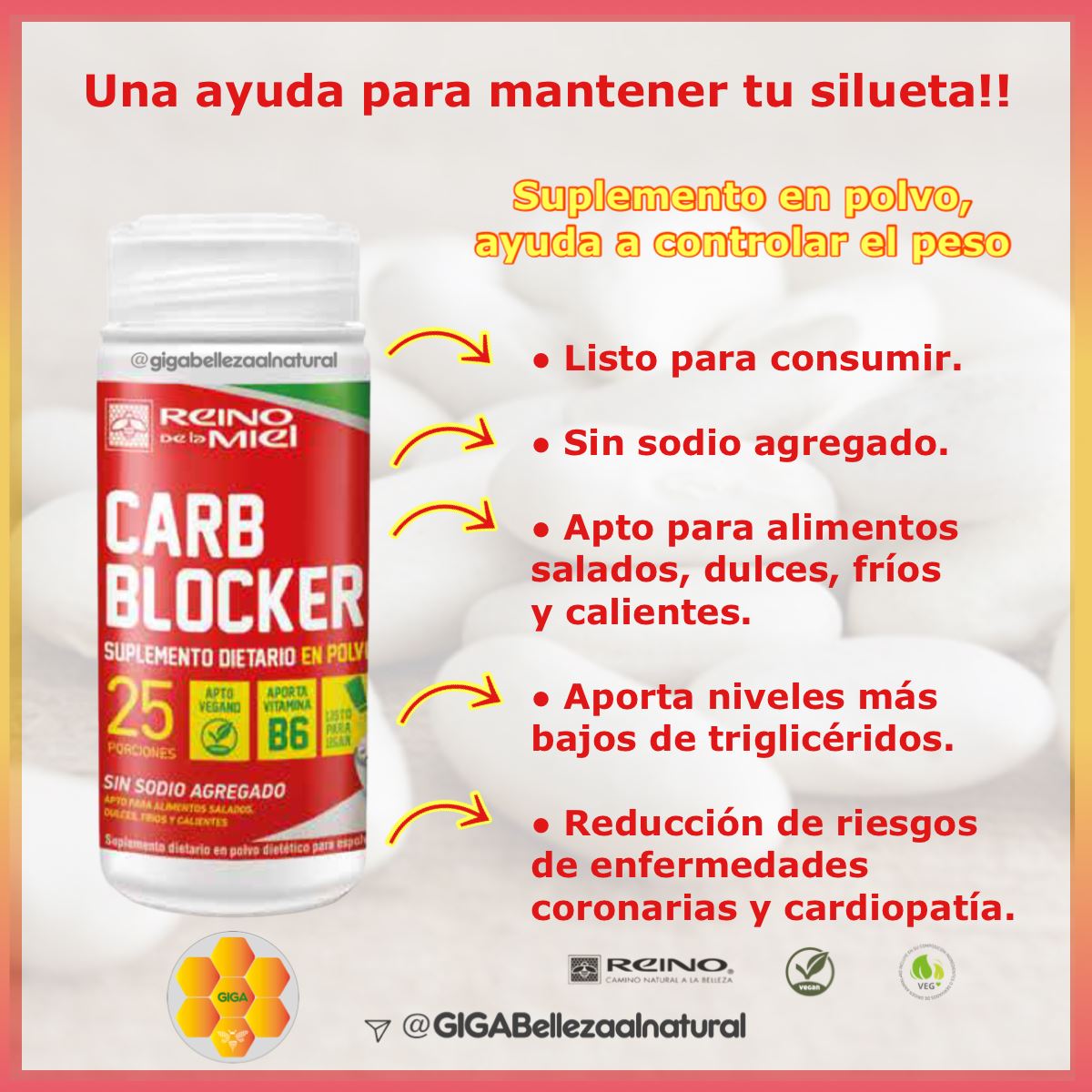 Carb Blocker - Alimento natural - InfoGuia Traslasierra - Carb Blocker - Alimento natural