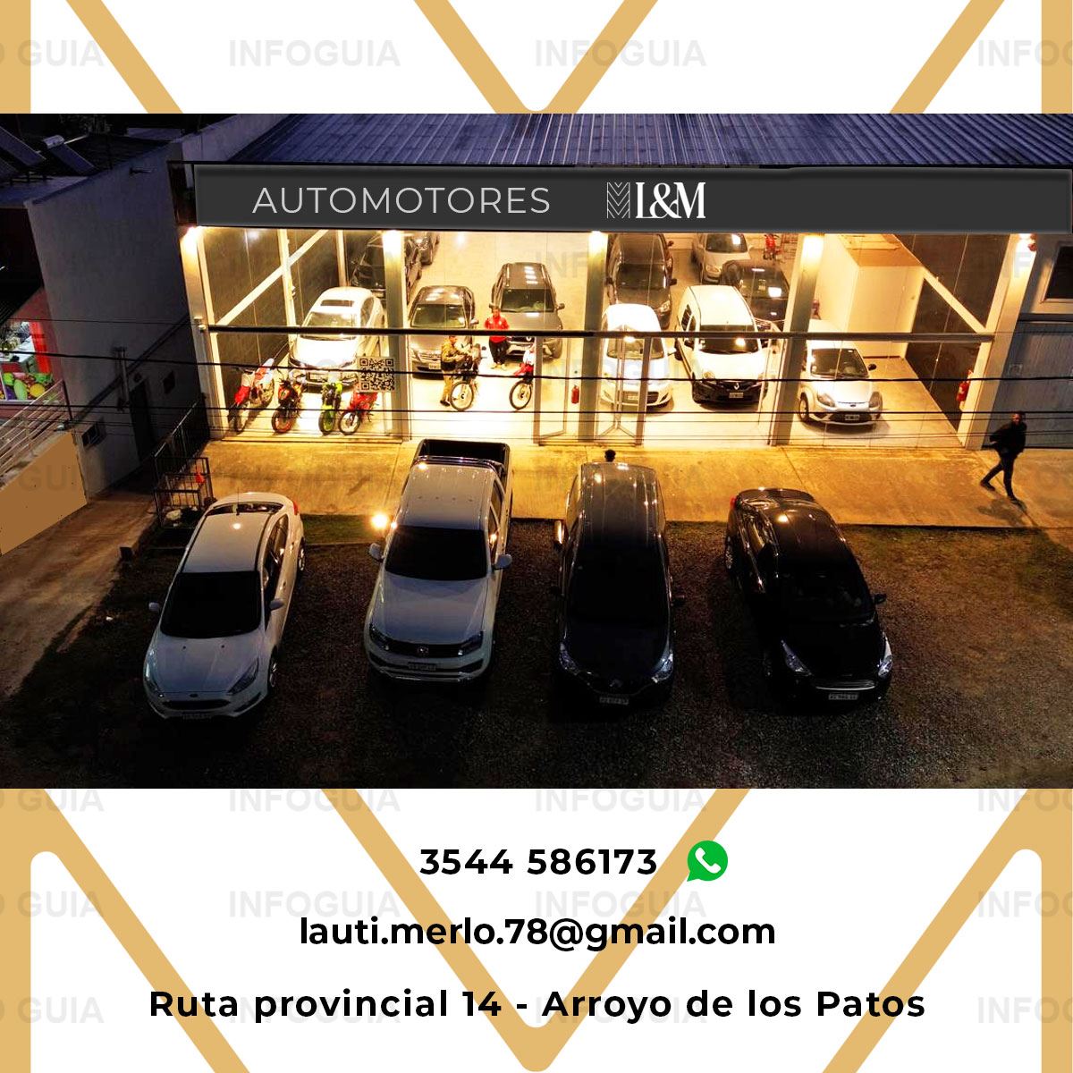 L&M Automotores - InfoGuia Traslasierra - Motos - Autos COMPRA - VENTA Usados y 0KM