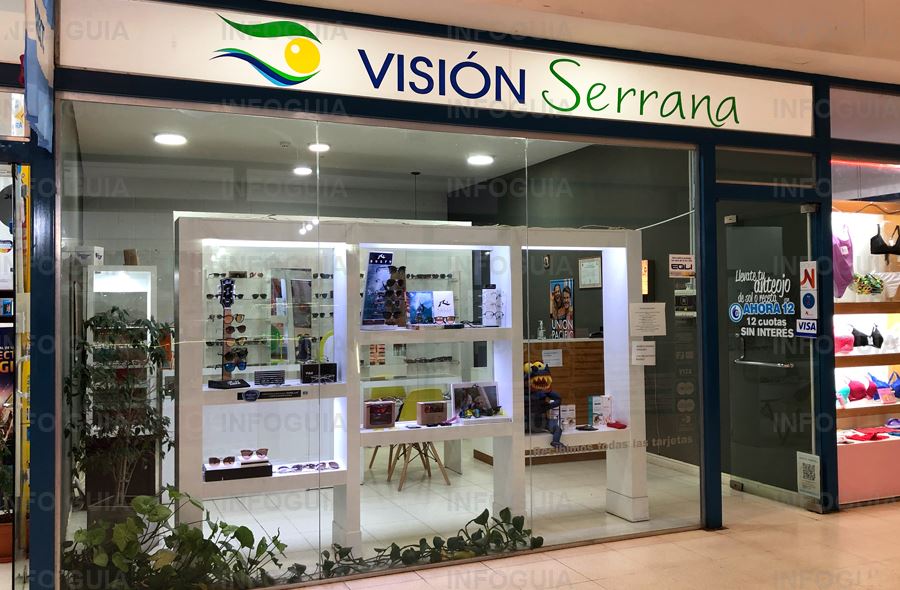 Optica Visión Serrana - InfoGuia Traslasierra - Un nuevo concepto en óptica y contactología.  Trabajos garantizados en calidad y precio.