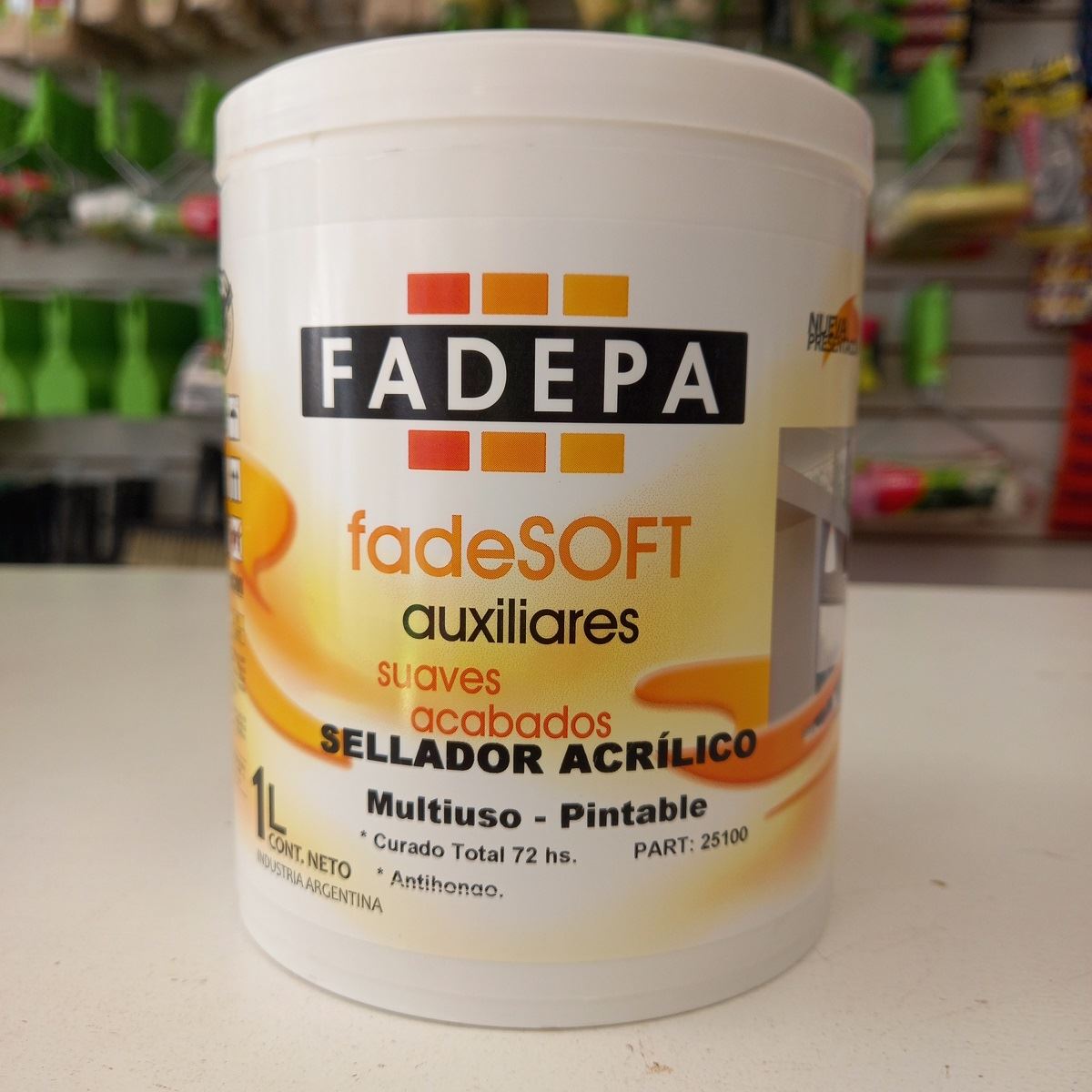 Sellador Acrílico Pintable Fadepa - InfoGuia Traslasierra - Sellador Acrílico