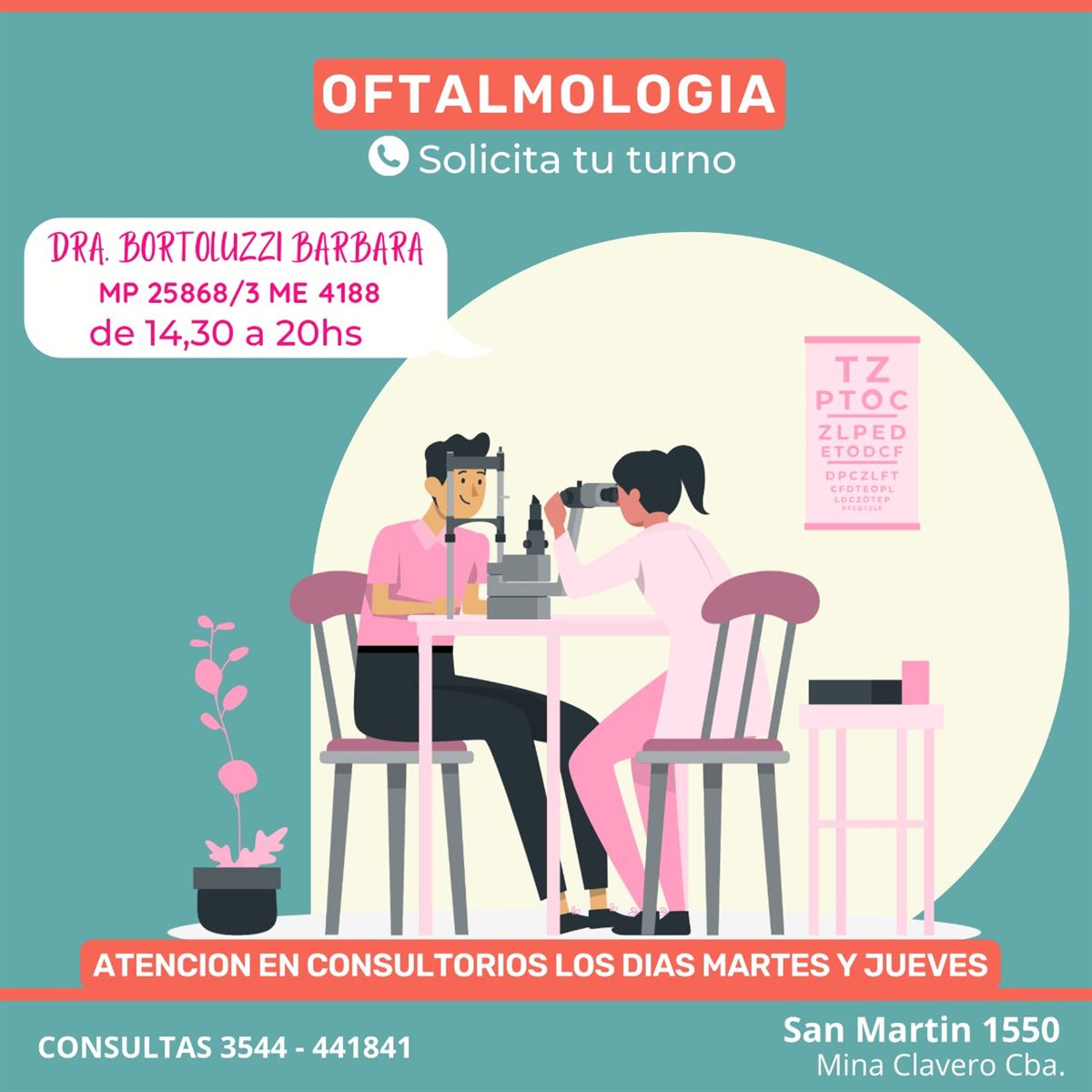 Oftalmología - InfoGuia Traslasierra - Oftalmología