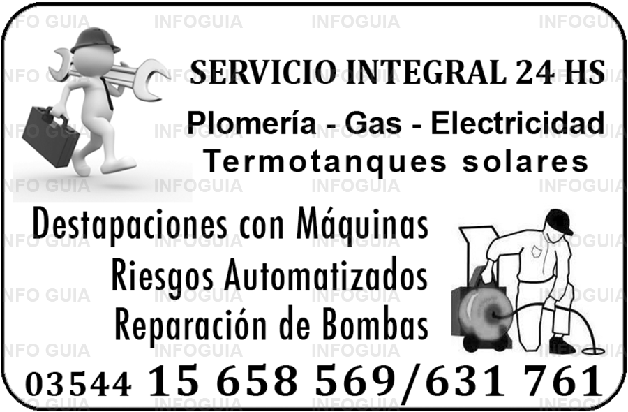 Servicio Integral 24 hs Mina