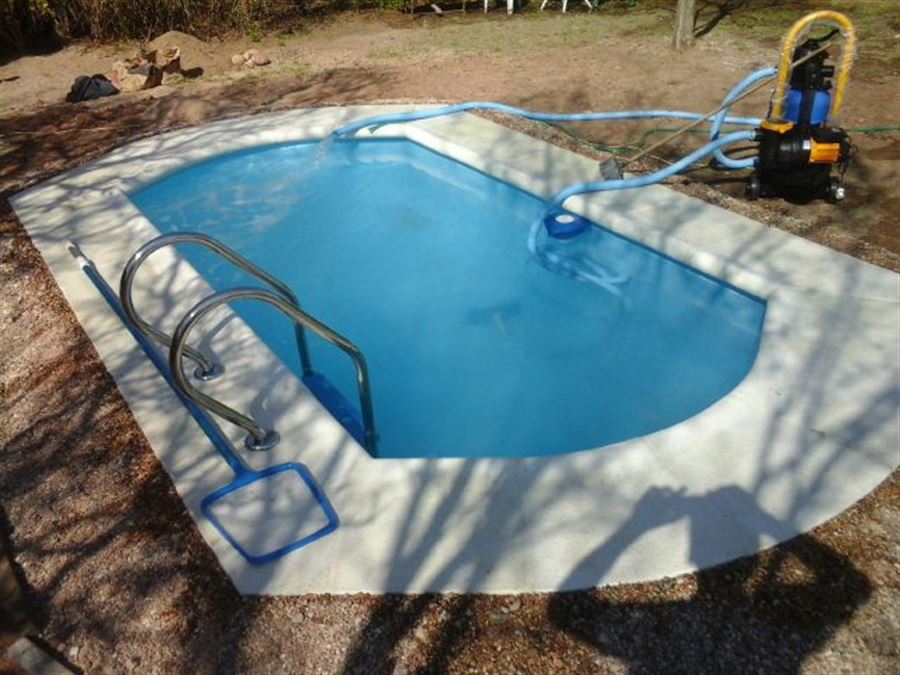 Mini Piscinas Azara 4mt x 2mt 0,90 profundidad - InfoGuia Traslasierra - Piscina azara combo 0,50 de piso asolo $48.000