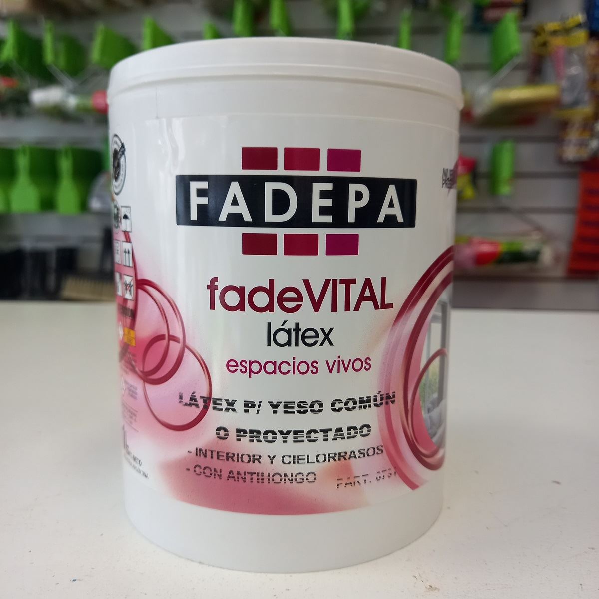 Látex para yeso común o proyectado Fadepa - InfoGuia Traslasierra - Latex para yeso