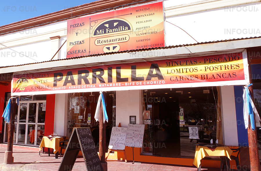 Restaurante Mi Familia - Villa Cura Brochero - Pizzas y pastas caseras. Minutas, empanadas, pescados, postres, sandwiches, lomitos, hamburguesas, chivito, asado de tira, matambre, bife de chorizo Restaurante Mi Familia - Villa Cura Brochero - Pizzas y pastas caseras. Minutas, empanadas, pescados, postres, sandwiches, lomitos, hamburguesas, chivito, asado de tira, matambre, bife de chorizo