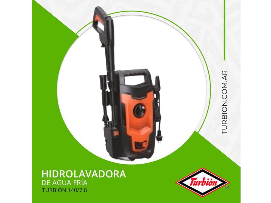 Hidrolavadora de agua fría Turbión 140/7.8 - InfoGuia Traslasierra - Hidrolavadora de agua fría Turbión 140/7.8